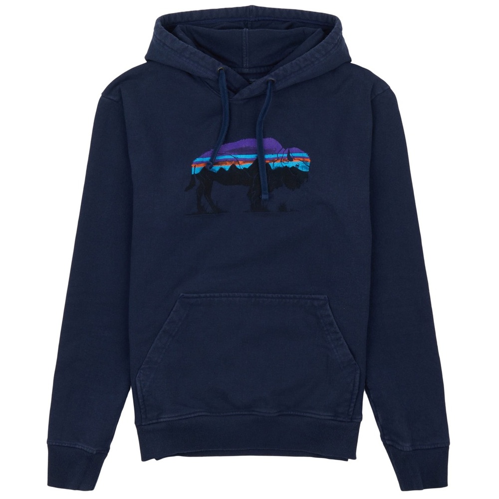 Men’s Medium - Patagonia Roy Fitz Bison Hoodie